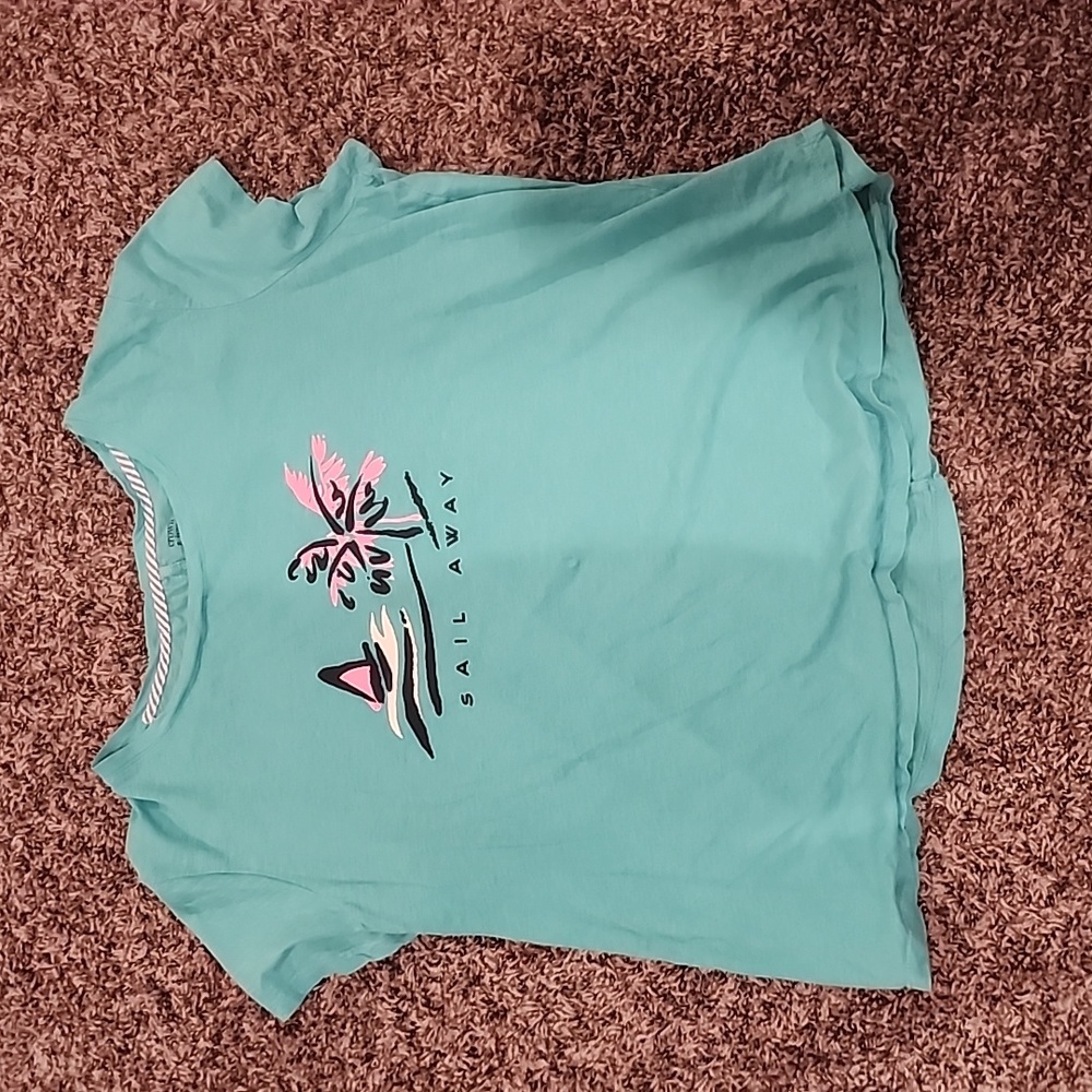 NWOT Crown & Ivy "Sail Away" Tee - Size XXL